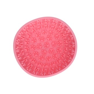 Tapis anti-glouton pour chien Eat Slow Live Longer - Rouge