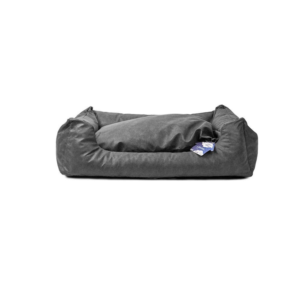 Panier pour chien Let's Sleep: doux rêves avec coussin L Taupe