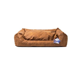 Panier pour chien Let's Sleep: doux rêves avec coussin L Taupe