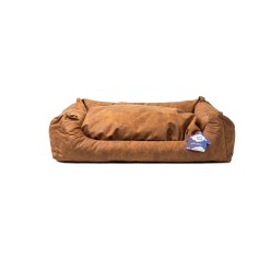 Panier pour chien Let's Sleep: doux rêves avec coussin L Taupe
