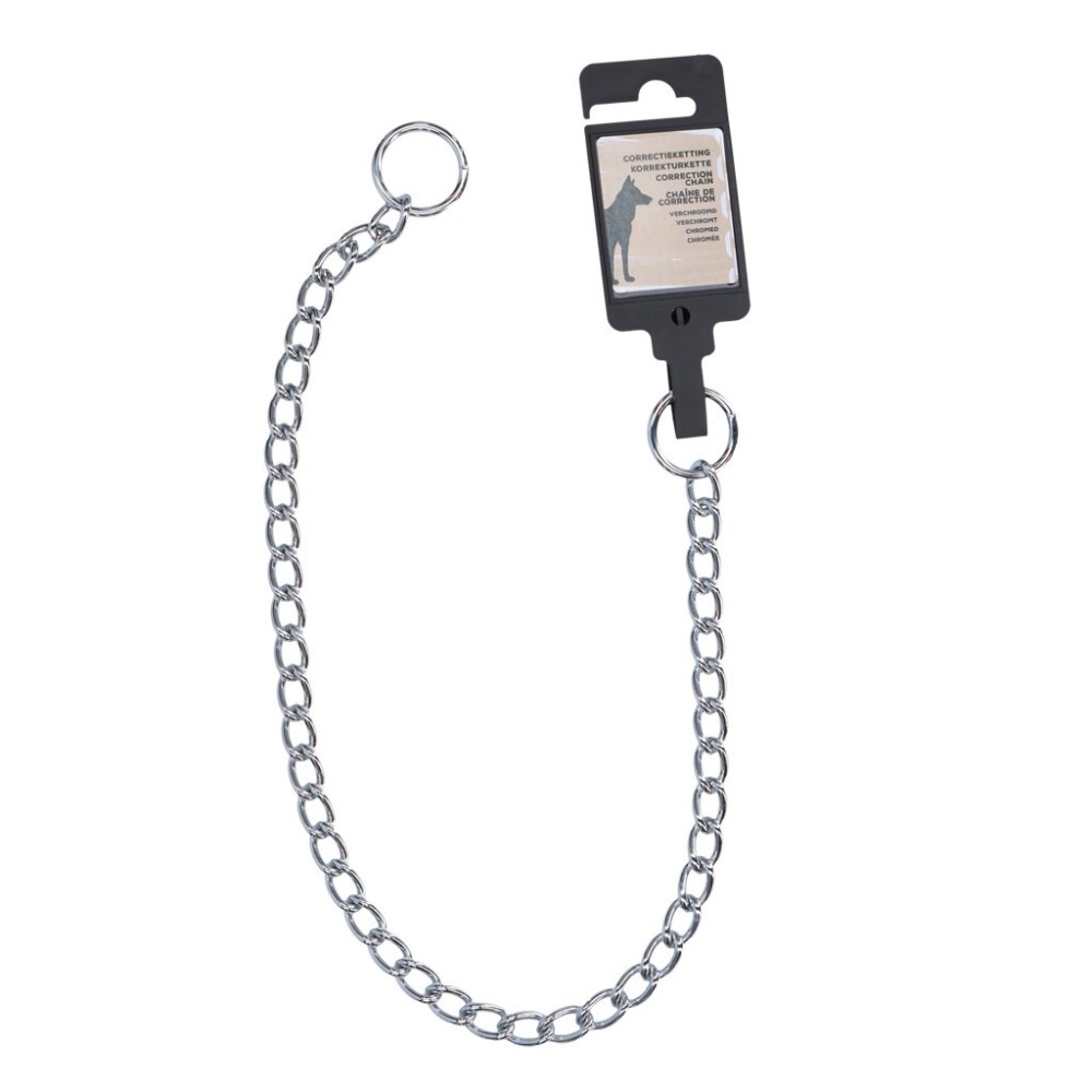 Chaîne Correction Chromée - Collier Éducation Dressage Chien