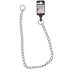Chaîne de correction chromée 2 x 350 mm pour chien