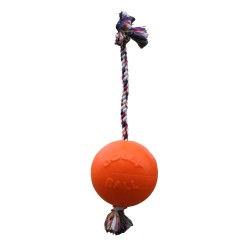 Jolly Romp-n-Roll - Balle Corde Increvable Polyvalent Chien