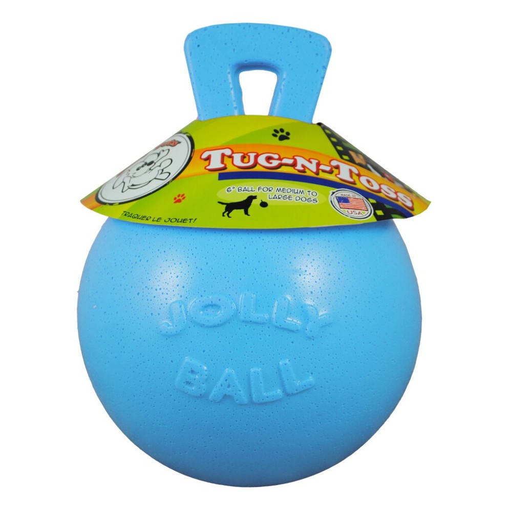 Jolly Tug-n-Toss - Balle Poignée Traction Lancer Chien