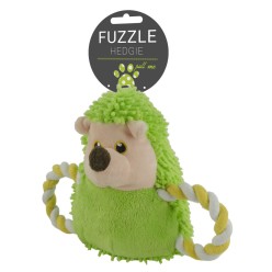 Fuzzle Hedgie Tire-Moi Rose pour Chien : 1 st, 10x13x10 cm