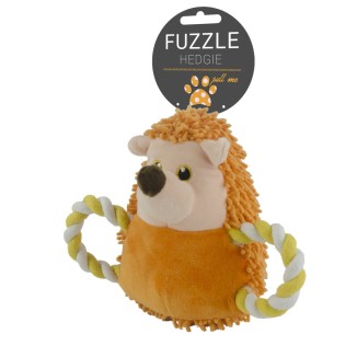 Fuzzle Hedgie Tire-Moi Rose pour Chien : 1 st, 10x13x10 cm