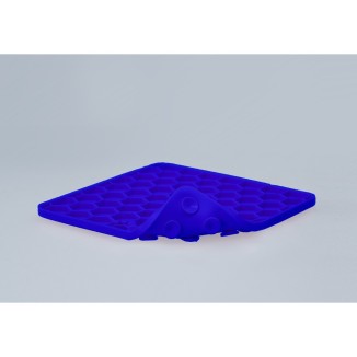 Tapis à Léchouiller Eat Slow Live Longer Rouge - Idéal pour Chien