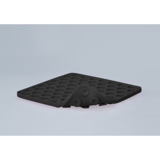 Tapis à Léchouiller Eat Slow Live Longer Rouge - Idéal pour Chien
