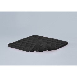 Tapis à Léchouiller Eat Slow Live Longer Rouge - Idéal pour Chien