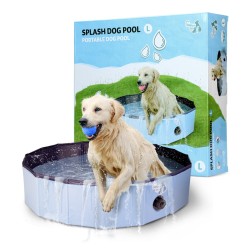 CoolPets Piscine Splash - Piscine Pliable Chien Rafraîchissante