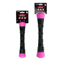 Bâton de lancer Comets rose pour chien - Taille S