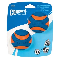 Chuckit! Ultra Squeaker Ball S (1-pack) - Jouet pour chien interactif