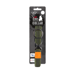AFP Off Street - Collier pour chien Olive Vert M