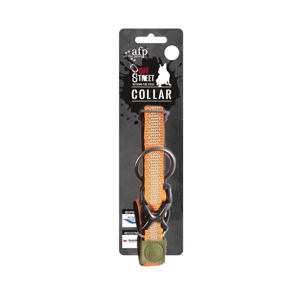 AFP Off Street - Collier pour chien Olive Vert M