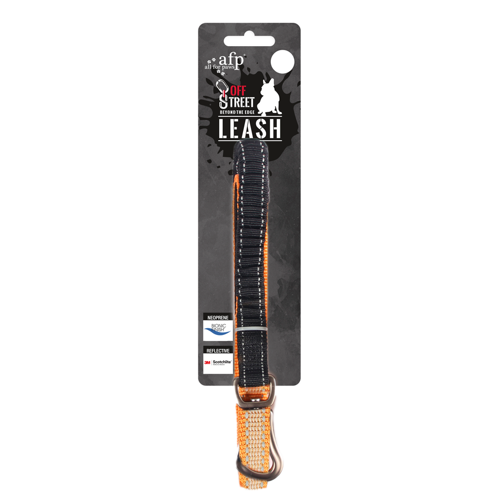 Laisse pour chien AFP Off Street - Tangarine S