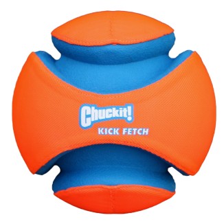 Chuckit Kick Fetch - Ballon Pousser Pattes Interactif Chien