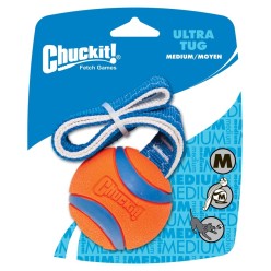 Chuckit Ultra Tug - Balle Corde Traction Premium Chien