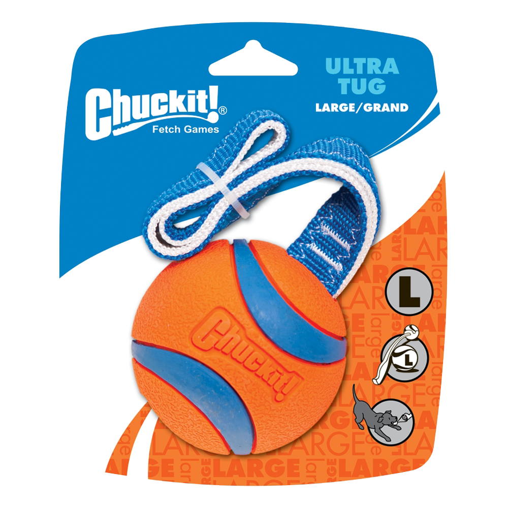 Chuckit Ultra Tug - Balle Corde Traction Premium Chien