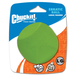 Chuckit Erratic Ball - Balle Rebonds Imprévisibles Chien