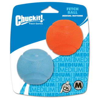 Lot de 2 balles Chuckit! Fetch Ball S pour chiens