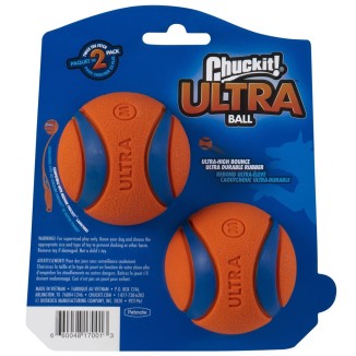 Lot de 2 balles Chuckit! Ultra Ball S pour chiens