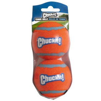 Chuckit Tennis Ball - Balle Tennis Renforcée Chien