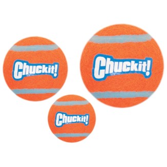 Chuckit! Lot de 2 Balles de tennis pour chien