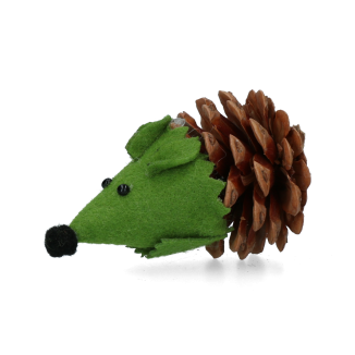 Souris Gris Amis de la Forêt 12x8x5 cm - Marque Forest Friends
