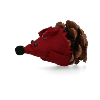 Souris Gris Amis de la Forêt 12x8x5 cm - Marque Forest Friends