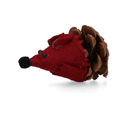 Souris Gris Amis de la Forêt 12x8x5 cm - Marque Forest Friends