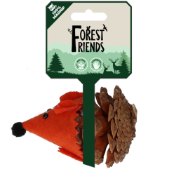 Souris Gris Amis de la Forêt 12x8x5 cm - Marque Forest Friends