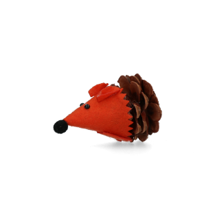 Souris Gris Amis de la Forêt 12x8x5 cm - Marque Forest Friends