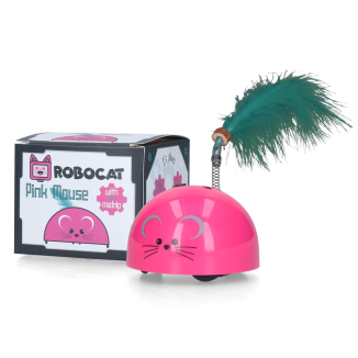 Robocat Souris Grise Élégante pour les Amoureux des Chats