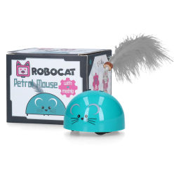 Robocat Souris Grise Élégante pour les Amoureux des Chats