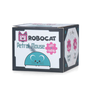 Robocat Souris Grise Élégante pour les Amoureux des Chats