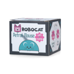 Robocat Souris Grise Élégante pour les Amoureux des Chats