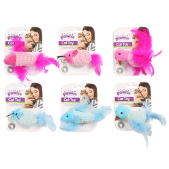 Jouet Poisson 100% Cataire Pawise pour Chat