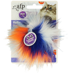 Jouet pour chat AFP Furry Ball - Fluffer Rose
