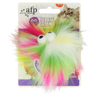 Jouet pour chat AFP Furry Ball - Fluffer Rose
