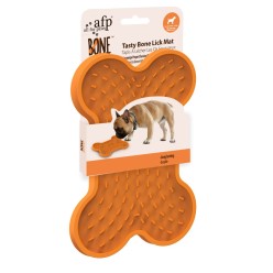 Tapis à lécher os savoureux pour chiens