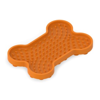 Tapis à lécher os savoureux pour chiens