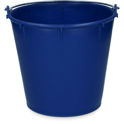 Seau 7 l avec poignée Bourgogne Vplast - Pratique et élégant