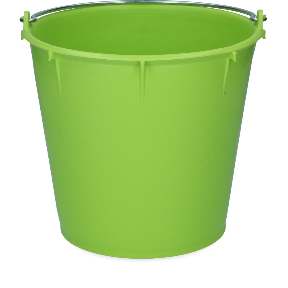 Seau 7 l avec poignée Bourgogne Vplast - Pratique et élégant