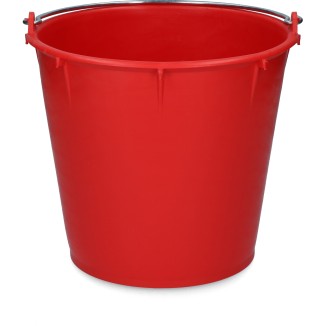 Seau 7 l avec poignée Bourgogne Vplast - Pratique et élégant