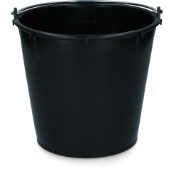 Seau 7 l avec poignée Bourgogne Vplast - Pratique et élégant