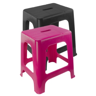 Marchepied et siège enfant Rose Vplast - Confortable et pratique