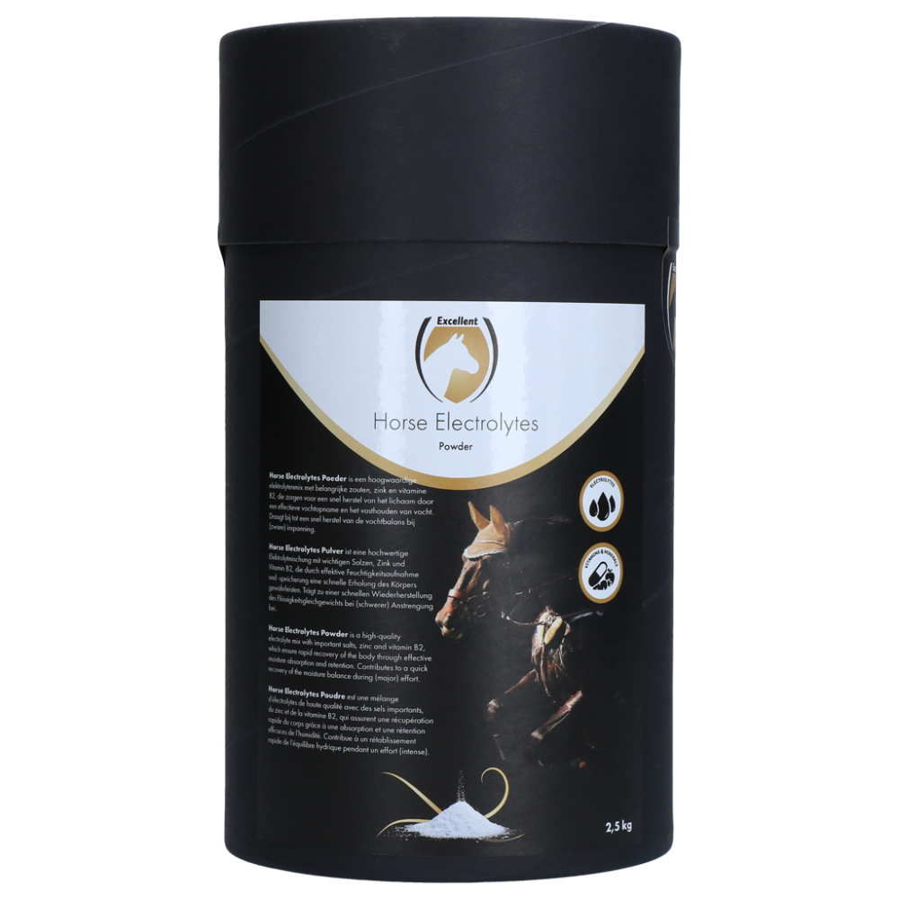 Poudre d'Électrolytes pour Chevaux 1 kg par Excellent Horse
