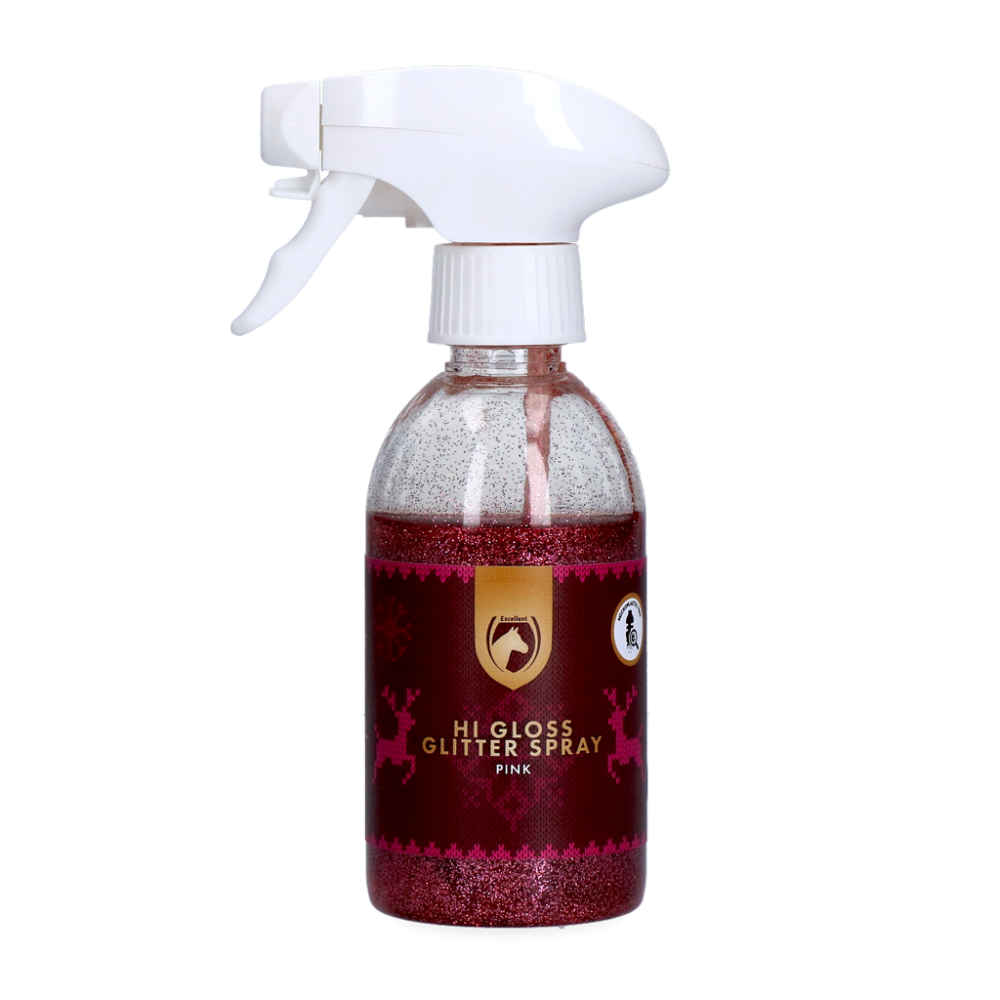Excellent Horse Christmas Hi Gloss Glitter Spray 2 | Professionnel