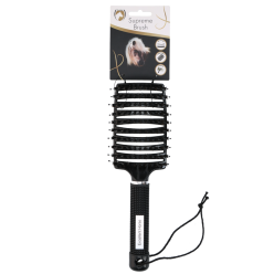 Brosse Suprême pour Cheval Rose 25x8x4 cm