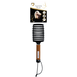 Brosse Suprême pour Cheval Rose 25x8x4 cm